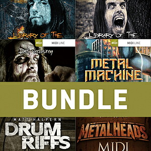 TOONTRACK/DRUM 6MIDI - METAL DRUMS【オンライン納品】【在庫あり】|宮地楽器 ミュージックオンライン