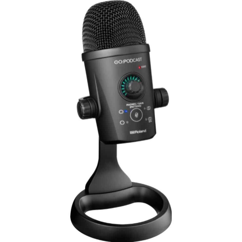 Roland/GO:PODCAST USB microphone for streamer|宮地楽器 ミュージックオンライン