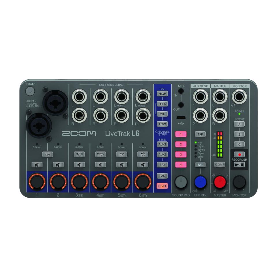 ZOOM/LiveTrak L6【在庫あり】