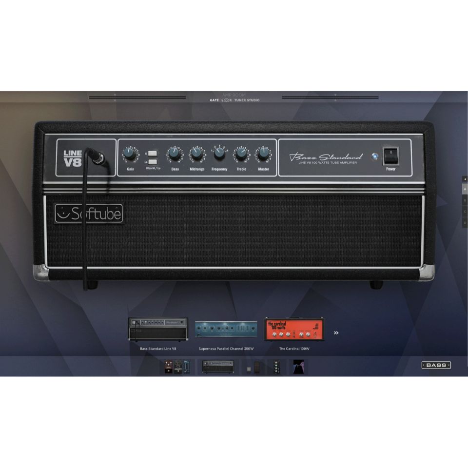 Softube/Amp Room Bass Suite【オンライン納品】｜宮地楽器　ミュージックオンライン