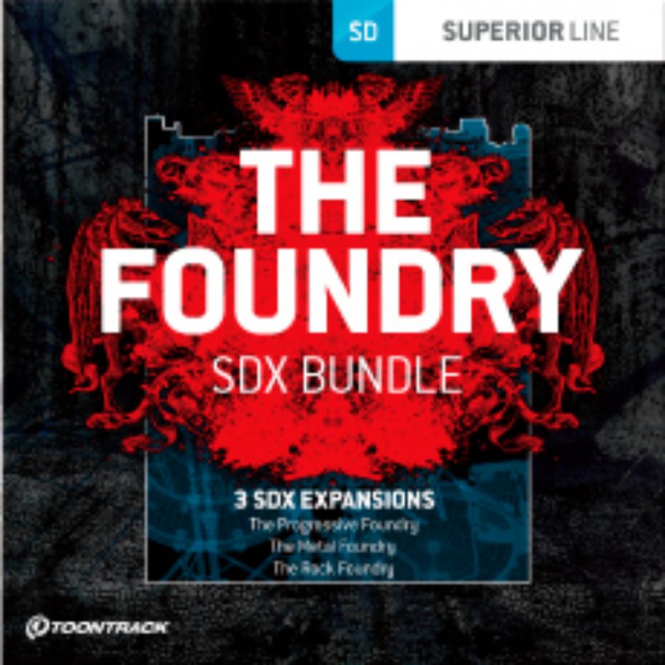 TOONTRACK/SDX BUNDLE - THE FOUNDRY【オンライン納品】【在庫あり】|宮地楽器 ミュージックオンライン