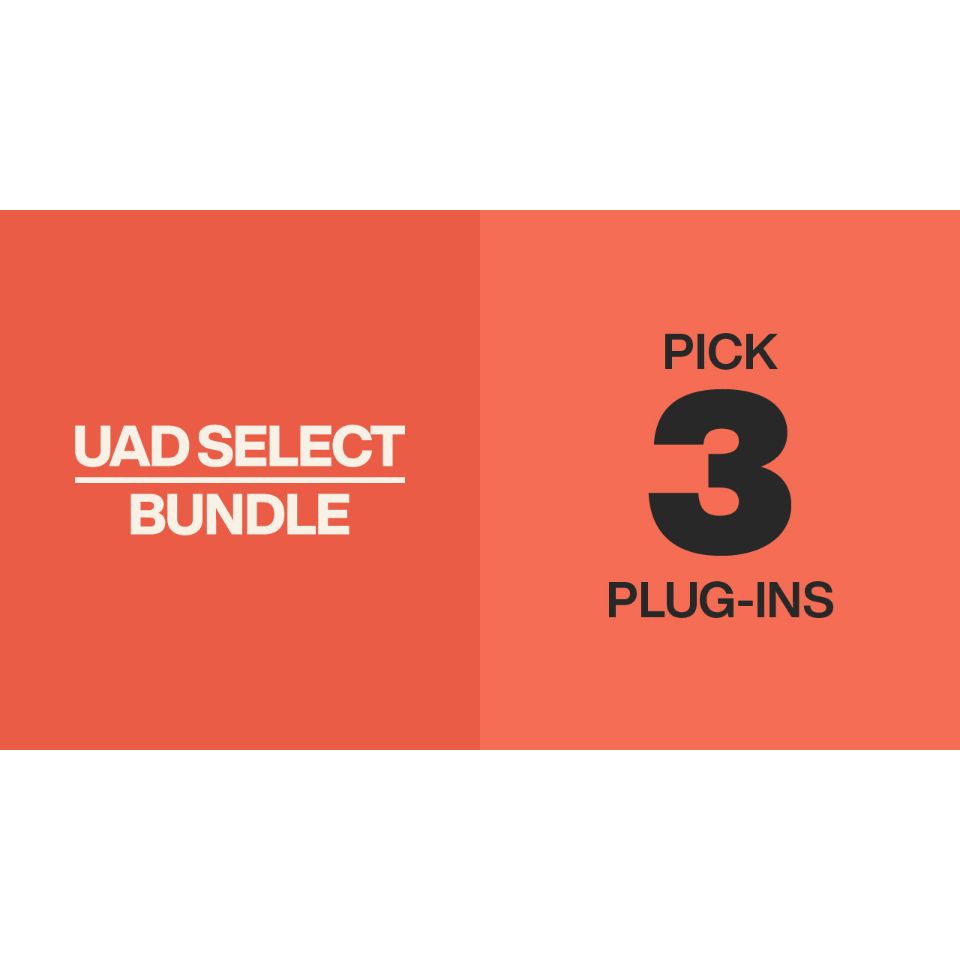 UNIVERSAL AUDIO/UAD Select 3 Bundle【オンライン納品】【在庫あり】 24,626円