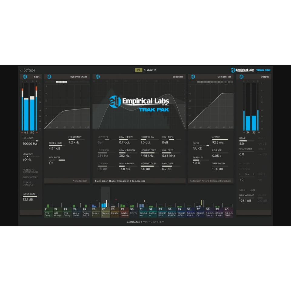 Softube/Empirical Labs Trak Pak for Console 1【オンライン納品】|宮地楽器 ミュージックオンライン