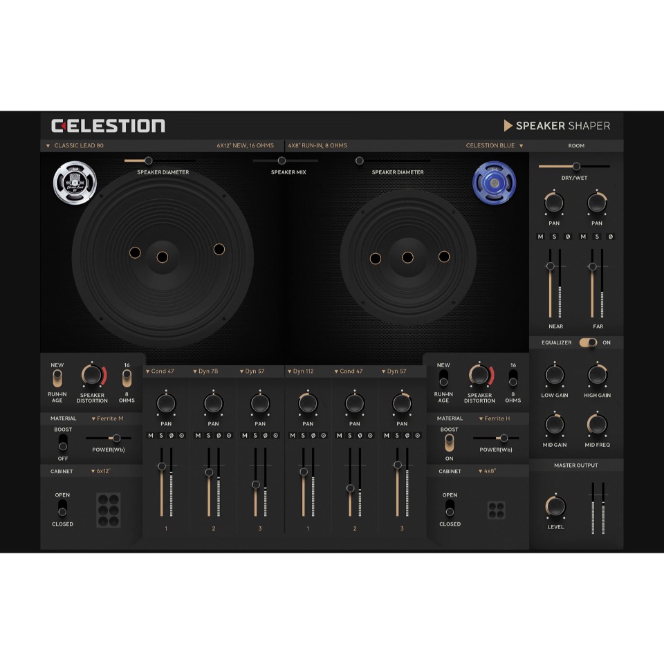 Softube/Celestion Speaker Shaper【オンライン納品】｜宮地楽器　ミュージックオンライン