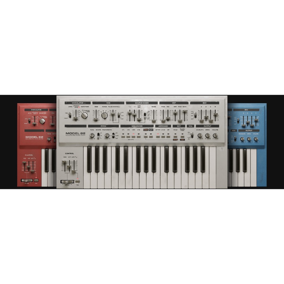 Softube/Model 82 Sequencing Mono Synth【オンライン納品】