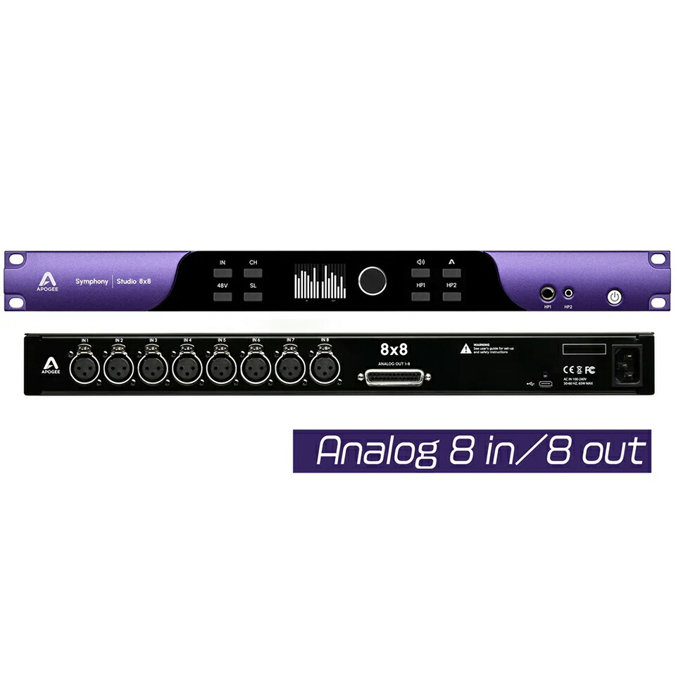 APOGEE/Symphony Studio 8x8