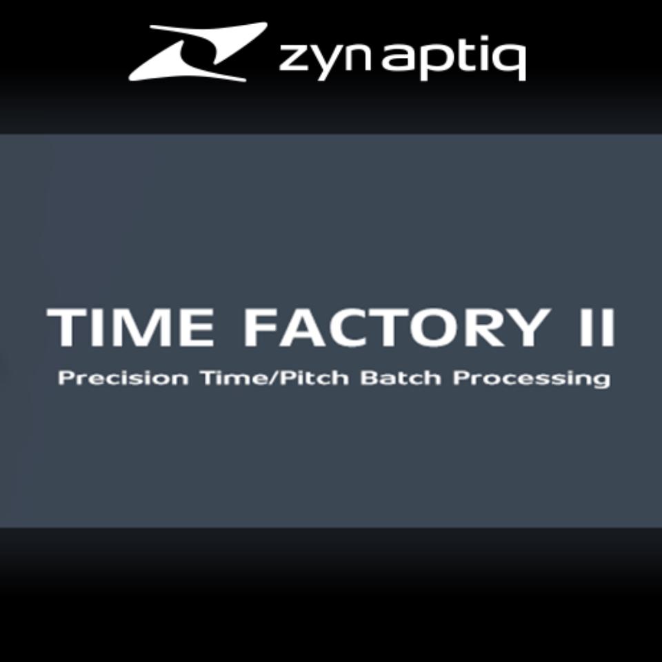 Zynaptiq/TIME FACTORY II【オンライン納品】【在庫あり】|宮地楽器 ミュージックオンライン