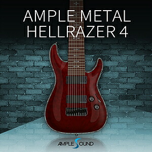 AMPLE SOUND/AMPLE METAL HELLRAZOR 4【オンライン納品】【店卸し資産あり】