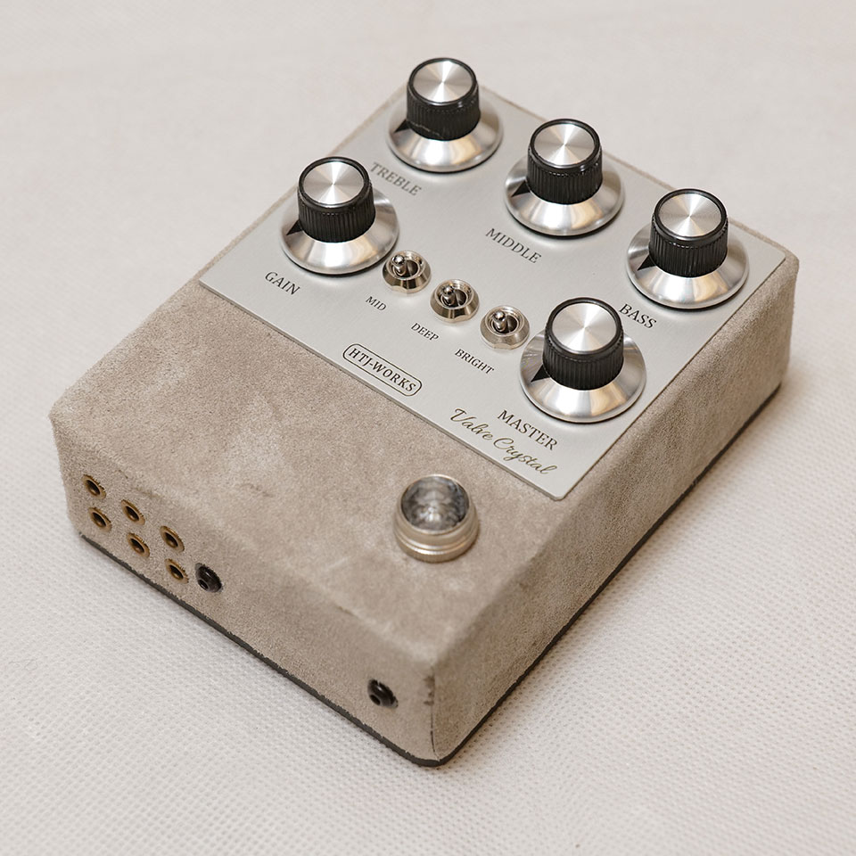 HTJ-WORKS/Valve Crystal 12AX7 Tube Preamp Silver Top Beige Suede【在庫あり】|宮地楽器 ミュージックオンライン