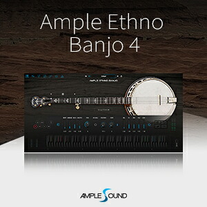 AMPLE SOUND/AMPLE ETHNO BANJO 4【オンライン納品】【在庫あり】｜宮地楽器　ミュージックオンライン