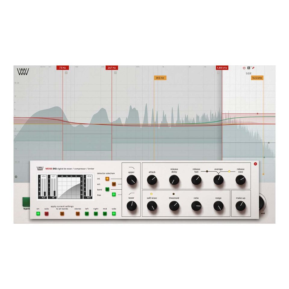 Softube/Weiss DS5 Multiband Compressor【オンライン納品】