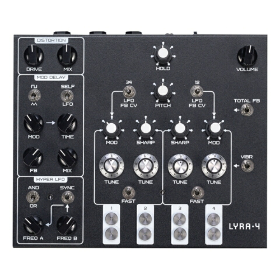 SOMA laboratory/Lyra-4 Black｜宮地楽器　ミュージックオンライン