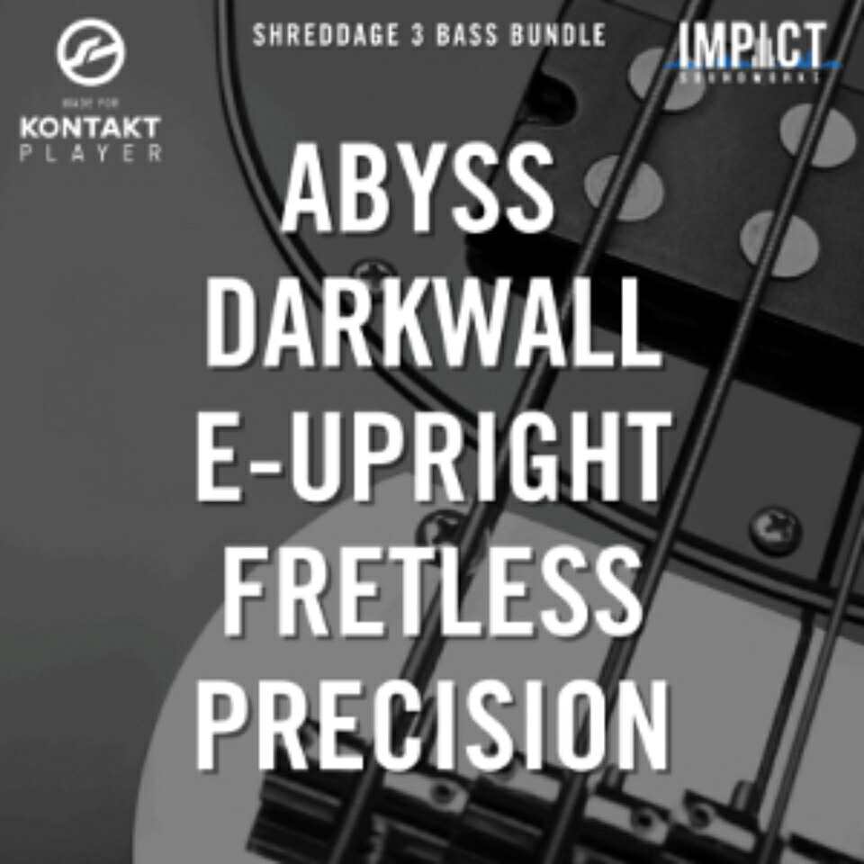 IMPACT SOUNDWORKS/Shreddage 3 Bass Bundle【オンライン納品】【店卸し資産あり】