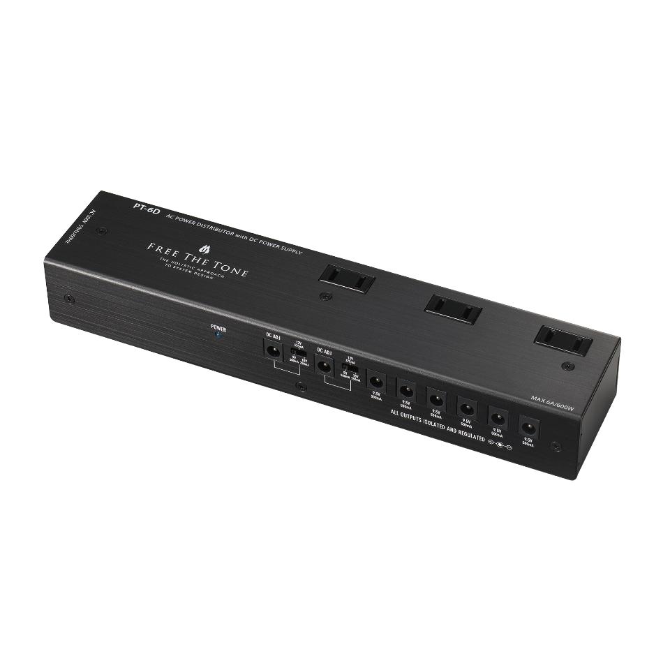 FREE THE TONE/PT-6D AC POWER DISTRIBUTOR with DC POWER SUPPLY【在庫あり】｜宮地楽器　ミュージックオンライン