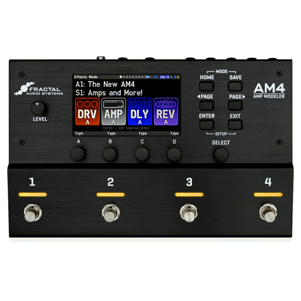 Fractal Audio Systems/AM4【送料無料】【在庫あり】｜宮地楽器　ミュージックオンライン