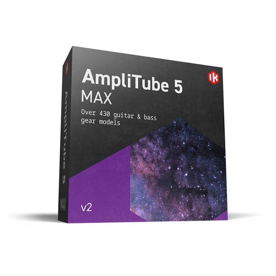 IK Multimedia/AmpliTube 5 MAX v2 ダウンロード版【オンライン納品】｜宮地楽器　ミュージックオンライン