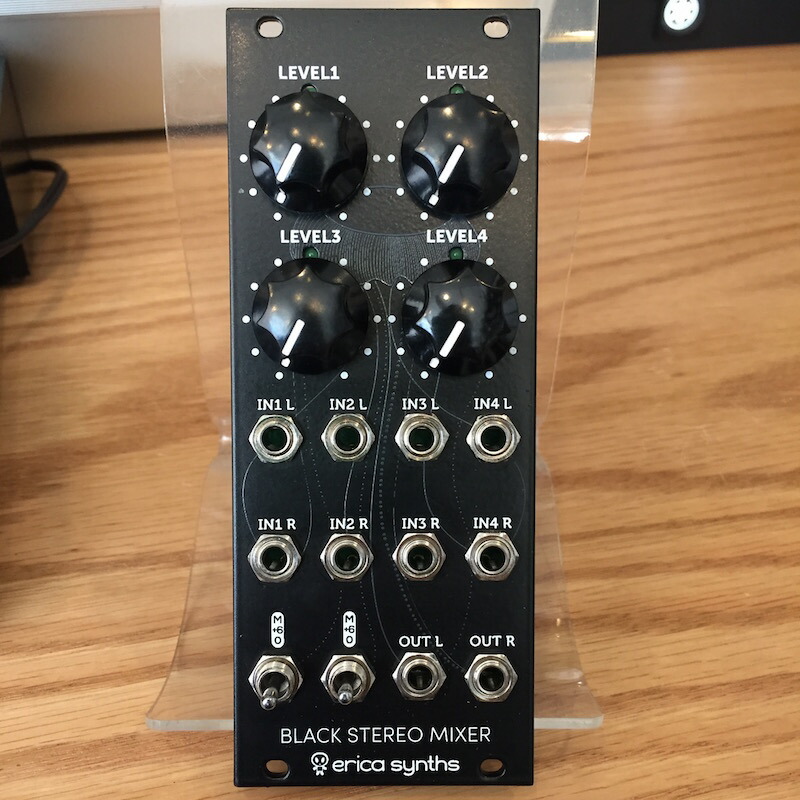 Erica Synths/Black Stereo Mixer V3【お取り寄せ商品】【WTG】