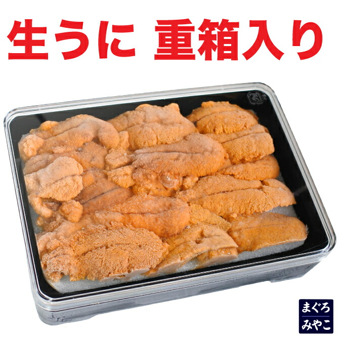 楽天市場】最上級【Aランク無添加 生うに】200g100g入り黒い御