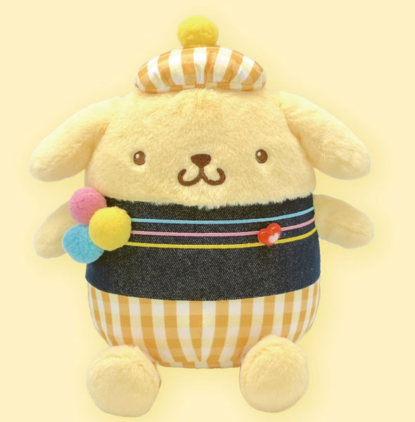 楽天市場】 ギンガムデニム ポムポムプリン S ぬいぐるみ