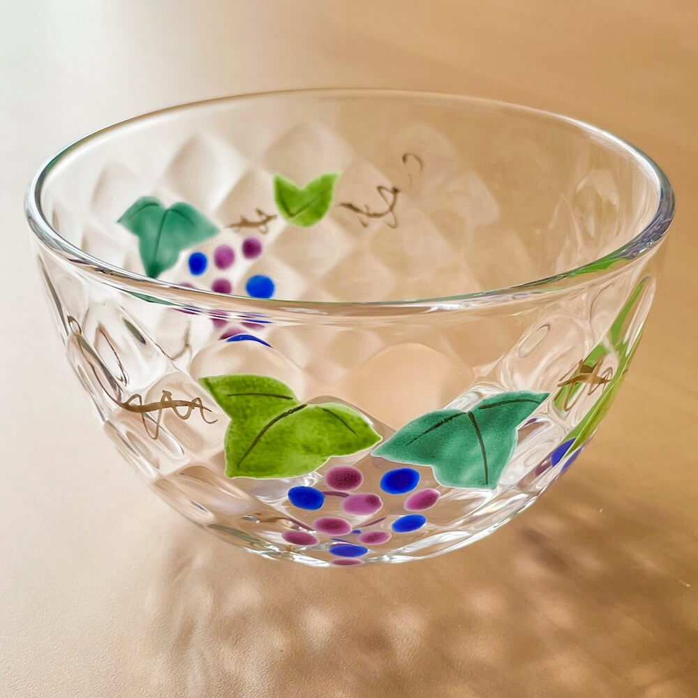 楽天市場】京の色絵ガラス 京焼・清水焼 彩ボール 蟹 大容量 京都 和