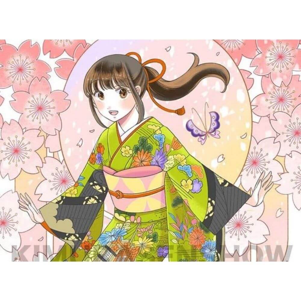 バラと少女　神戸文子作 神戸市：特別展「小磯良平展―幻の名作《日本髪の娘》」の開催