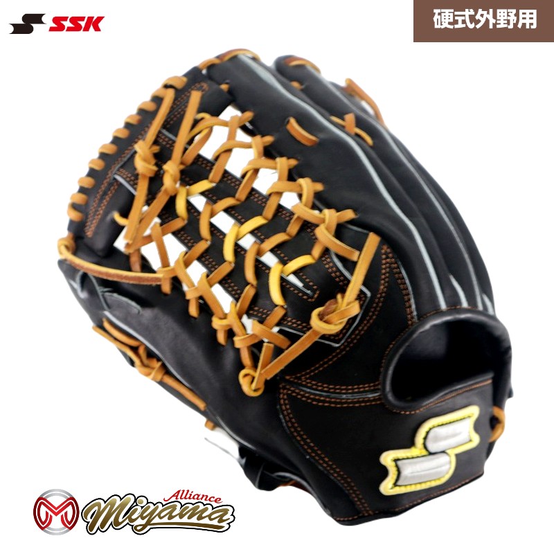 楽天市場】SSK 424 エスエスケイ 外野用 硬式グローブ 外野手用