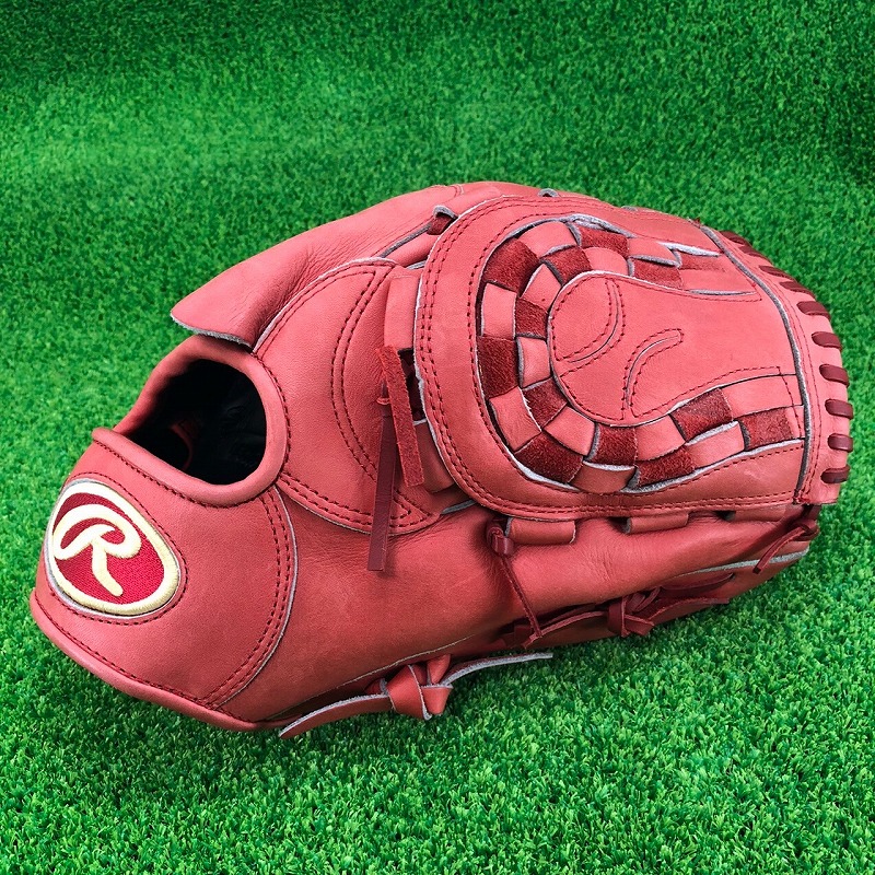 ローリングス 岡島秀樹モデル ボール型ウェブ レア Rawlings 一般用大人サイズ 投手用 軟式グローブ RG-28HO
