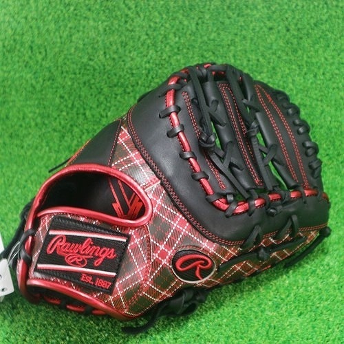 ローリングス GR4FHTGM53 ファーストミット 右投げ 軟式 限定チェック柄 新品|ミヤマアライアンス