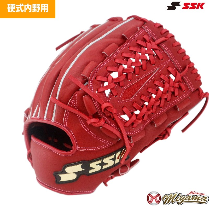 SSK 464 エスエスケイ 内野用 硬式グローブ 内野手用 グラブ 野球 グローブ 内野手 海外 軟式 グローブ ソフト M号 M球 使用可能｜ミヤマアライアンス 16,081円