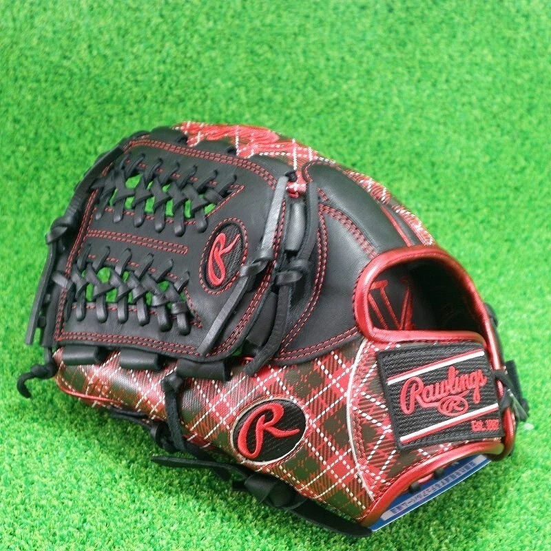 ローリングス GR4FHTGN65 オールラウンド用 右投げ 軟式グローブ 限定チェック柄 新品|ミヤマアライアンス