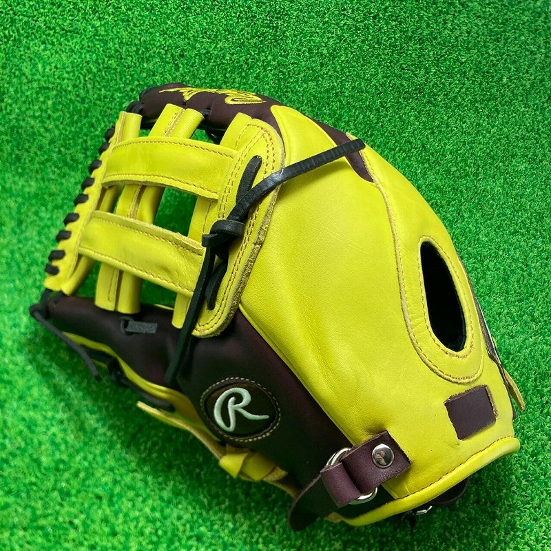 ローリングス 軟式グローブ 外野手用 HOH MLB カラーシンク ファストバック GR4HMY795FW｜ミヤマアライアンス