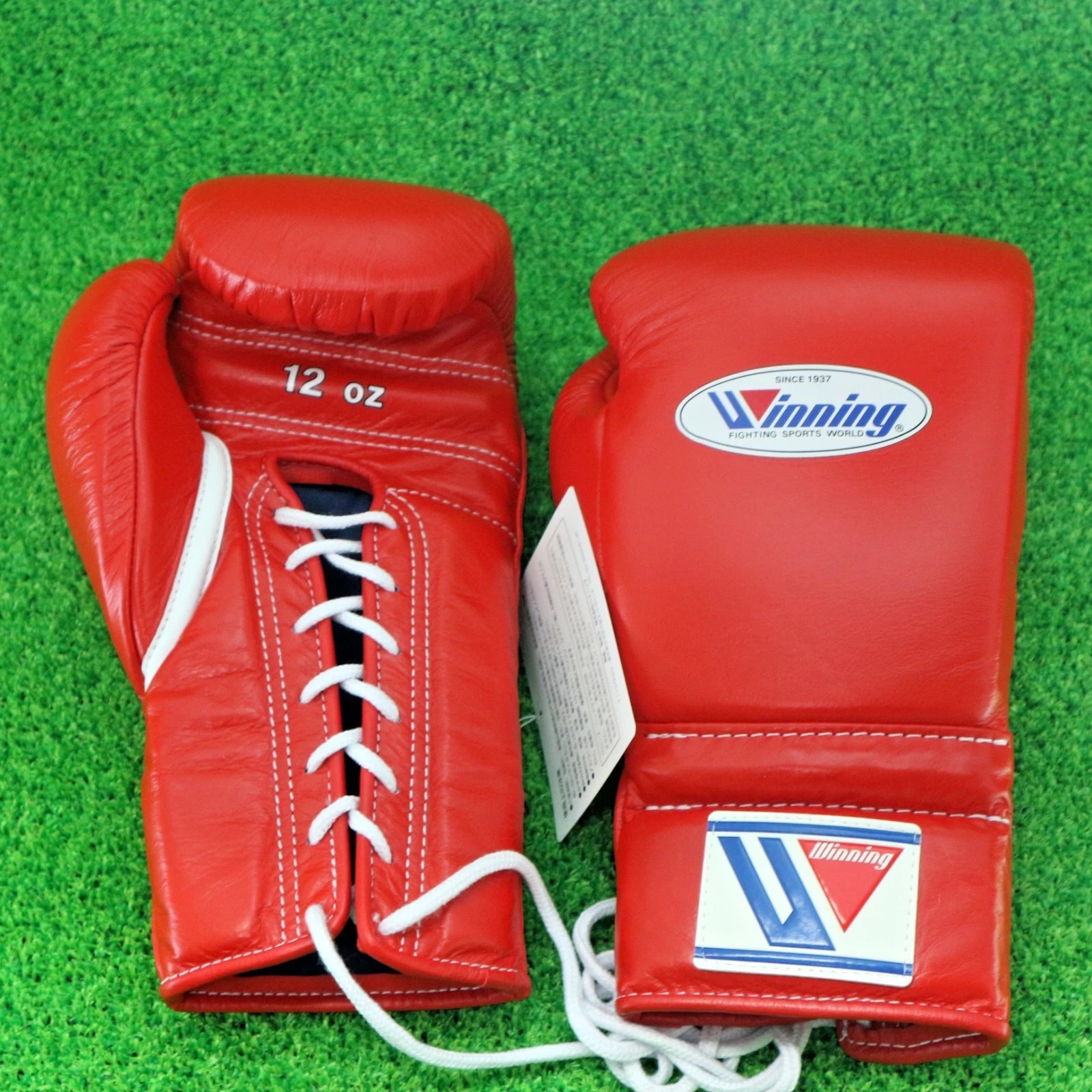 翌日配送 winning ウイニング ボクシンググローブ MS-400 ひも式 12オンス プロフェッショナル ノーサミング 12oz