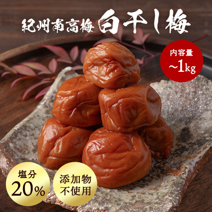 紀州5年熟成種抜き梅干　白干し　無添加　10kg入り　在庫① 紀州5年熟成種抜き梅干白干し無添加10kg入り在庫①
