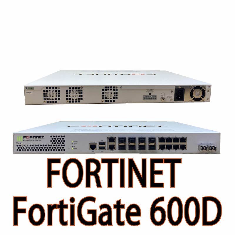 楽天市場】初期化済み・使用少】良品 FORTINET FortiGate 600D ◇次世代ファイアウォール  ◇独自のセキュリティプロセッサによって、ハイパフォーマンス、セキュリティの有効性、詳細な可視性を実現◇動作品 ◇3ヶ月保証 : 宮本商事