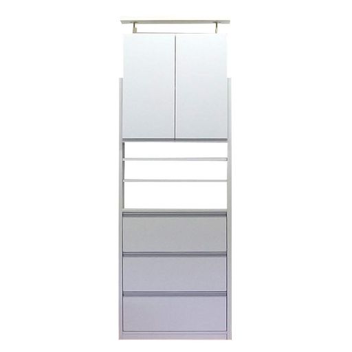 薄型ランドリーラックハイタイプ幅75cm(LRF-75H)(75)