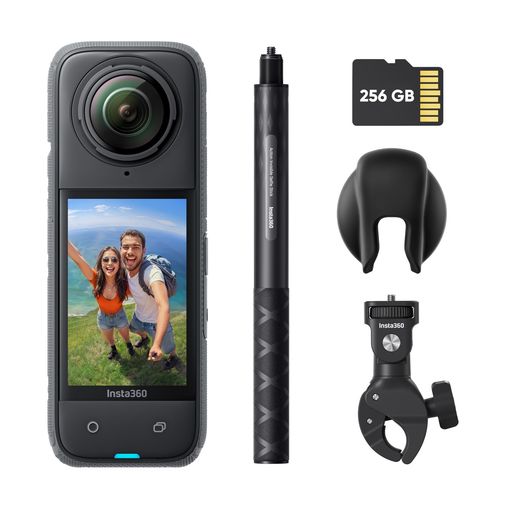 Insta360 X4-8K雨合羽360度見晴らし写真器、ウェアラブルカメラ、4K広角テレビカメラ、見えない自撮り棒成り行き、着脱式水晶体かばい立て、135分の年代順の継続映画化能力のあるな蓄電池、人工知能学まとめ上げる、手ブレ手を加える、スポー…