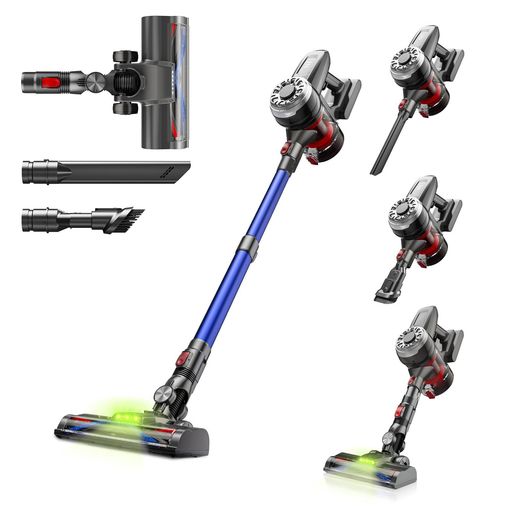 楽天市場】掃除機コードレス【55000PA超強力吸引・自立式設計