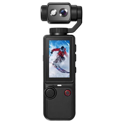 4K動き写真器 ウェアラブルカメラ Vlogテレビカメラ 上半身写真器 1.9in管する 32GB歌留多付き添い人 180度回転させる水晶体 2000mAh蓄電池 循環過程録画 夜分録画 連写 タイマー映画化 軽さ Vlog …