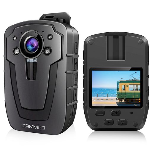 CAMMHD 2K 上半身写真器 C8 32G 4000mAh 年代順の継続当てはめる12-16第四次元 1296Pお巡りさん上半身カム 夜視 法執り行なうウェアラブルカメラ 鉄道線路 お巡りさん 引き当て露天 銀輪
