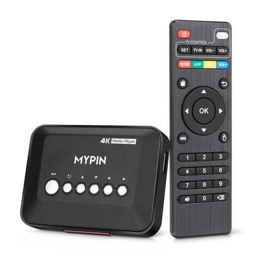 4K@30hzHDMITV手段電気蓄音機HDMI/AV最終生産物付き添い人、デジタルMP4電気蓄音機14TBHDD/512GUSB運転/SD歌留多/H.265MP4相応う、MP3AVIRMVBMPEGなどの利益の遠隔操作付き添い人