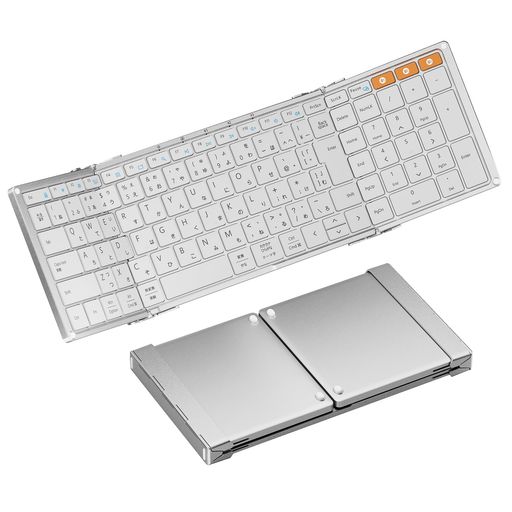 【最新型】ProtoArc XK01 折りたたみキーボード Bluetooth 薄型 軽量 3台同時接続 iphone ipad キーボード 日本語配列 Type-C充電式 フルサイズ iOS/Android/Mac/Windows対応 ipad|みやらび
