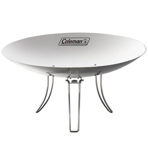 Coleman(電話を掛けるマン)かがり火台ファイアーレコード盤差しわたし約45糎掛け目約1.6kg2000031235