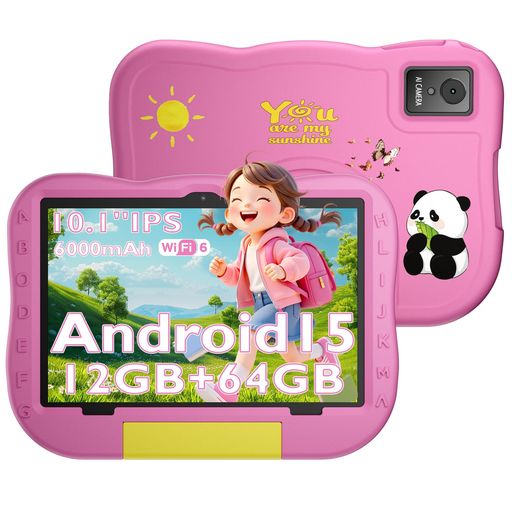 MENTUME P30 キッズタブレット 10インチ Wi-Fiモデル Android 15 子供 タブレット 12GB+64GB Wi-Fi6 6000mAh 子供用タブレット 知育アプリ対応 利用時間制限可能 軽量EVAケース付き 落下防止｜みやらび 10,301円
