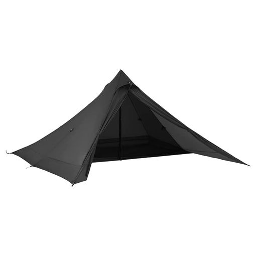 Thous Winds テント ソロ 軽量 簡単設営 ワンポールテント コンパクト 4シーズン適用 ピラミッドテント 2人用 キャンプ アウトドア 登山 ハイキング 防風 防水 15Dナイロン 耐水圧2000mm|みやらび