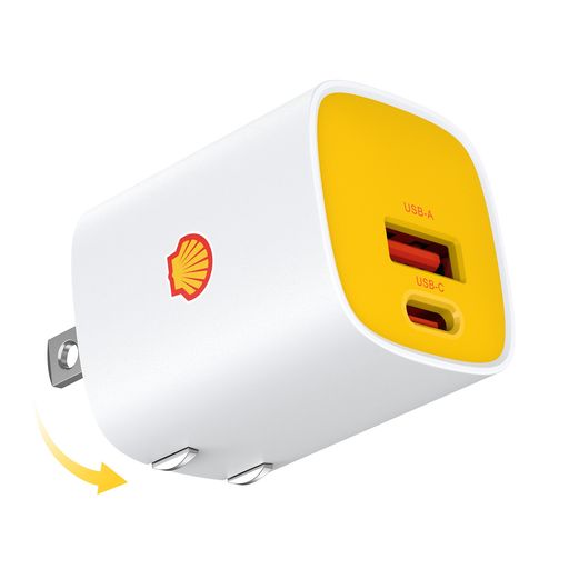 楽天市場】Shell 充電器 30W 2ポート（USB-C+USB-A）Type-C PSE認証済