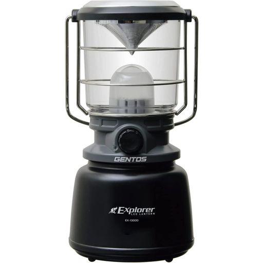 GENTOS(ジェントス)LED提燈単1独居室式1300ルーメンエクスプローラーEX-1300Dキャンプアウトドアライト点火装置防災