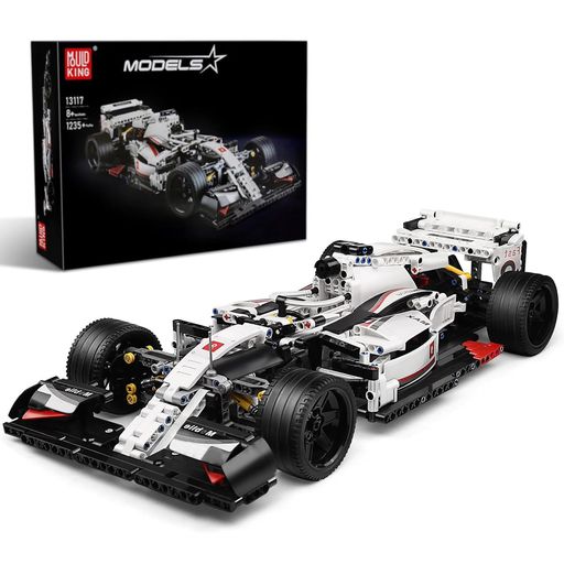 Mould King 13117科学の科目科学技術スポーツカー積み木仕掛ける、レーシングカー積木仕掛ける、四輪車ひな形積木成年者と赤ちゃんの手あそび8+、素晴らしい積木差し上げ物(1235件)を取っておくする物ごとができる
