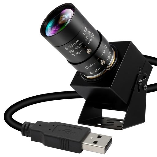 90FPS 世界的シャッター USB 写真機 ELPCAM 高速道路 5-50粍 10X マニュアルズームバリフォーカルレンズ付き添い人 近接写真 1200P ゴルフ律動的な調子 プラグアンドプレイ Jetson Nano 一回りとっ始め Raspberry
