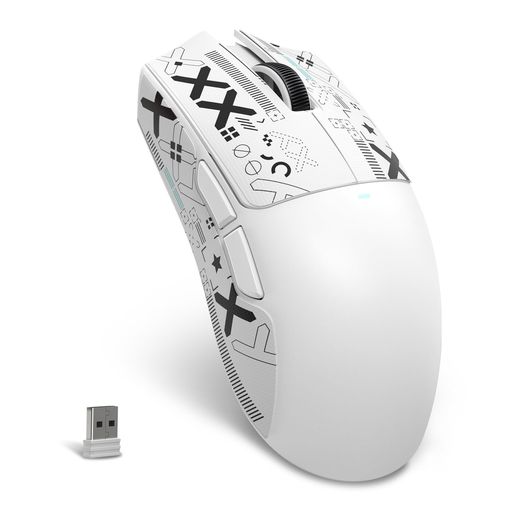 ATTACKSHARKX11SEゲーミングマウススーパーライト3モード接続ワイヤレス無線2.4g/Bluetooth/USB-C超軽量59gPAW3311センサー22000DPI6レベルDPI切替1000Hz