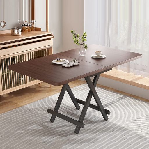 Bidesenダイニングテーブル折り畳み幅120cmx奥行60cmx高さ74cm使用1/2/4/6人組み立て不要折りたたみダイニングテーブル2026年最新改良モデル耐荷重大きいか等しい50kg(黒くるみ色) 7,230円